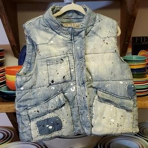 💥SOLD💥Magnolia pearl"Art Class Denim Vest